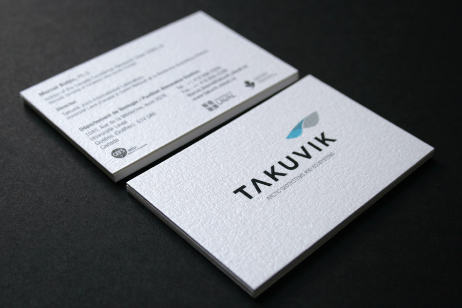 3399 : Takuvik - Identité visuelle, imprimé et web
